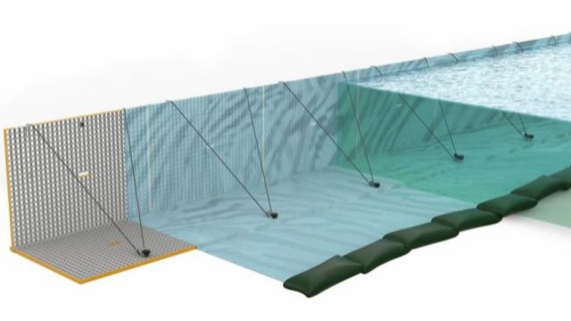 En fleksibel og effektiv løsning til at undgå ødelæggelse ved oversvømmelser.